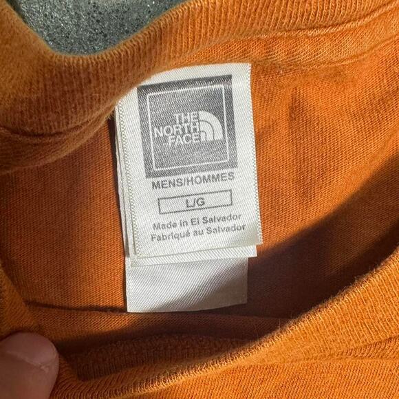 Vintage Y2K The North Face Front and Back Graphic Logo Tee Men Large Faded Shirt - Picture 3 of 3